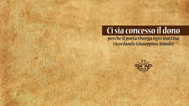 2016 Convegno sull’opera di Giuseppina