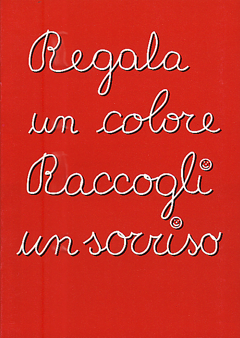 Regala un colore, raccogli un sorriso
